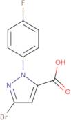 3-bromo-1-(4-fluorophenyl)-1H-pyrazole-5-carboxylic acid