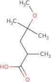 4-Methoxy-2,4-dimethylpentanoic acid