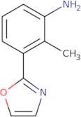 2-Methyl-3-(1,3-oxazol-2-yl)aniline