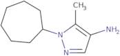 1-Cycloheptyl-5-methylpyrazol-4-amine