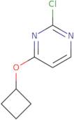 2-Chloro-4-(cyclobutyloxy)pyrimidine