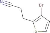 3-(3-Bromothiophen-2-yl)propanenitrile