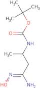 tert-Butyl N-[1-(N'-hydroxycarbamimidoyl)propan-2-yl]carbamate