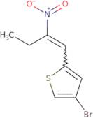 4-Bromo-2-(2-nitrobut-1-en-1-yl)thiophene