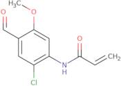 N-(2-chloro-4-formyl-5-methoxyphenyl)acrylamide