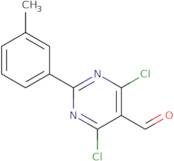 4,6-Dichloro-2-M-tolylpyrimidine-5-carbaldehyde