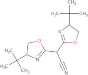 2,2-Bis((S)-4-(tert-butyl)-4,5-dihydrooxazol-2-yl)acetonitrile