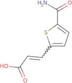 (2E)-3-(5-Carbamoylthiophen-2-yl)prop-2-enoic acid