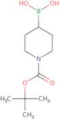 {1-[(tert-Butoxy)carbonyl]piperidin-4-yl}boronic acid