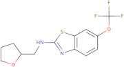 N-((Tetrahydrofuran-2-yl)methyl)-6-(trifluoromethoxy)benzo[D]thiazol-2-amine