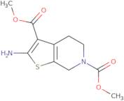 Dimethyl 2-amino-4,7-dihydrothieno[2,3-c]pyridine-3,6(5H)-dicarboxylate