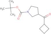 tert-Butyl (3S)-3-cyclobutanecarbonylpyrrolidine-1-carboxylate
