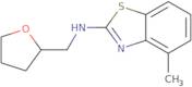 4-Methyl-N-((tetrahydrofuran-2-yl)methyl)benzo[D]thiazol-2-amine