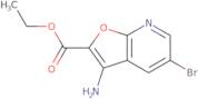 Ethyl 3-amino-5-bromofuro[2,3-b]pyridine-2-carboxylate