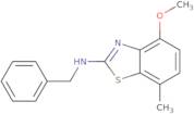 N-Benzyl-4-methoxy-7-methyl-1,3-benzothiazol-2-amine