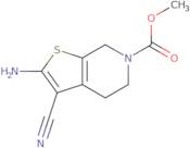 Methyl 2-amino-3-cyano-4,7-dihydrothieno[2,3-c]pyridine-6(5H)-carboxylate