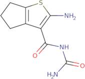2-Amino-N-carbamoyl-5,6-dihydro-4H-cyclopenta[b]thiophene-3-carboxamide