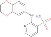 2-((2,3-Dihydrobenzo[b][1,4]dioxin-6-yl)amino)pyridine-3-sulfonamide