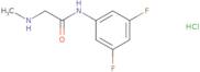 N-(3,5-Difluorophenyl)-2-(methylamino)acetamide hydrochloride