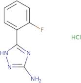 3-(2-Fluorophenyl)-1H-1,2,4-triazol-5-amine hydrochloride