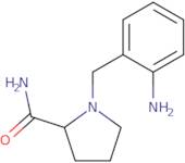 1-[(2-Aminophenyl)methyl]pyrrolidine-2-carboxamide