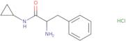 2-Amino-N-cyclopropyl-3-phenylpropanamide hydrochloride