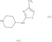 N-(4-Methyl-1,3-thiazol-2-yl)piperidin-4-amine dihydrochloride