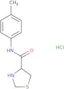 N-(4-Methylphenyl)-1,3-thiazolidine-4-carboxamide hydrochloride