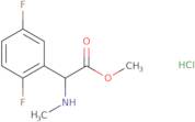 Methyl 2-(2,5-difluorophenyl)-2-(methylamino)acetate hydrochloride