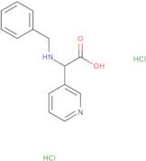 2-(Benzylamino)-2-(pyridin-3-yl)acetic acid dihydrochloride