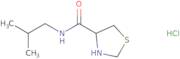 N-(2-Methylpropyl)-1,3-thiazolidine-4-carboxamide hydrochloride