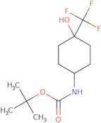 tert-Butyl N-[4-hydroxy-4-(trifluoromethyl)cyclohexyl]carbamate
