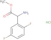 Methyl 2-amino-2-(2,5-difluorophenyl)acetate hydrochloride