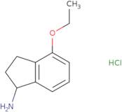 4-Ethoxy-2,3-dihydro-1H-inden-1-amine hydrochloride