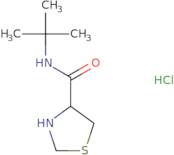 N-tert-Butyl-1,3-thiazolidine-4-carboxamide hydrochloride