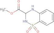 Methyl 1,1-dioxo-3,4-dihydro-2H-1,2,4-benzothiadiazine-3-carboxylate