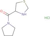 4-(Pyrrolidine-1-carbonyl)-1,3-thiazolidine hydrochloride