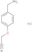 2-[4-(Aminomethyl)phenoxy]acetonitrile hydrochloride
