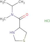 N-Methyl-N-(propan-2-yl)-1,3-thiazolidine-4-carboxamide hydrochloride