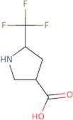 5-(Trifluoromethyl)pyrrolidine-3-carboxylic acid