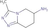3-Methyl-5H,6H,7H,8H-[1,2,4]triazolo[4,3-a]pyridin-6-amine