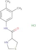 N-(3,4-Dimethylphenyl)-1,3-thiazolidine-4-carboxamide hydrochloride