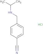 4-{[(Propan-2-yl)amino]methyl}benzonitrile hydrochloride