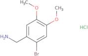 (2-Bromo-4,5-dimethoxyphenyl)methanamine hydrochloride