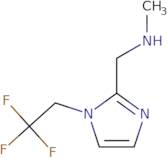 Methyl({[1-(2,2,2-trifluoroethyl)-1H-imidazol-2-yl]methyl})amine