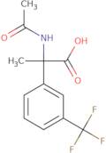 2-Acetamido-2-[3-(trifluoromethyl)phenyl]propanoic acid