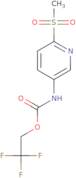 2,2,2-Trifluoroethyl N-(6-methanesulfonylpyridin-3-yl)carbamate