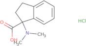 1-(Dimethylamino)-2,3-dihydro-1H-indene-1-carboxylic acid hydrochloride