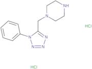 1-[(1-Phenyl-1H-1,2,3,4-tetrazol-5-yl)methyl]piperazine dihydrochloride