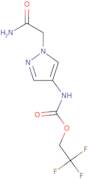 2,2,2-Trifluoroethyl N-[1-(carbamoylmethyl)-1H-pyrazol-4-yl]carbamate